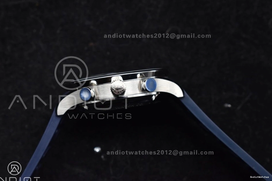 White IW3716 Z+F Edition Strap Dial Best Chrono A Blue WeatherProof Blue 1011 Portuguese Rubber 1:1 on 0922